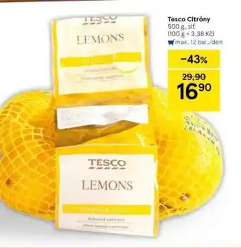 Tesco Tesco citrony nabídka