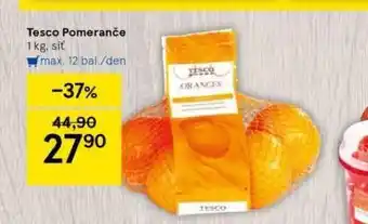 Tesco Pomeranče nabídka