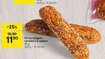 Tesco Fit kornbageta cereální s kváskem nabídka