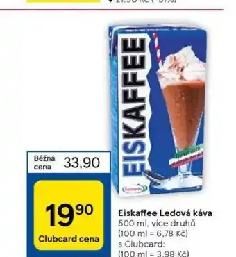 Tesco Eiskaffee ledová káva nabídka