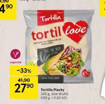 Tesco Tortilla placky nabídka