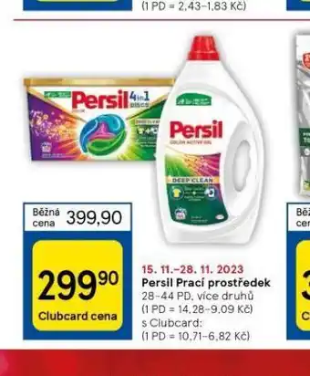 Tesco Persil prací prostředek nabídka