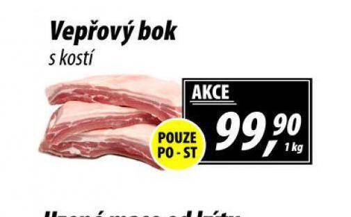 ZEMAN Vepřový bok s kostí nabídka