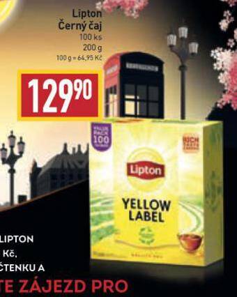 Billa Lipton čaj nabídka