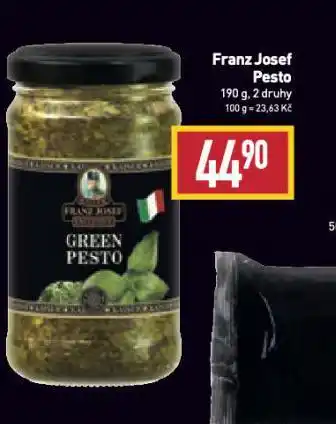 Billa Franz josef pesto nabídka
