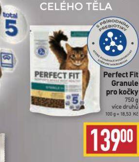 Billa Perfect fit granule pro kočky nabídka