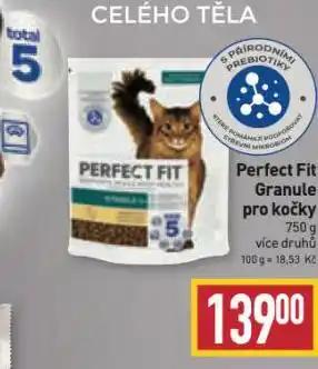 Billa Perfect fit granule pro kočky nabídka