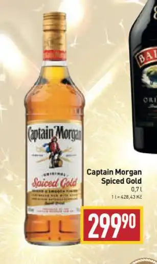 Billa Captain morgan spiced gold nabídka