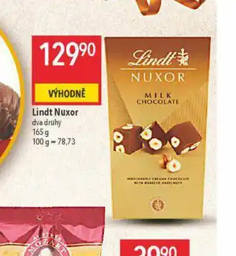 Globus Lindt nuxor nabídka