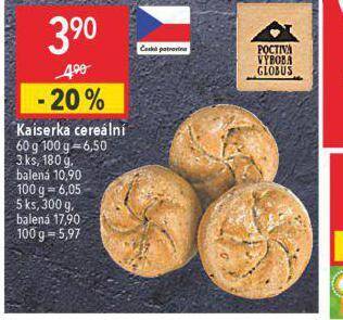 Globus Kaiserka nabídka