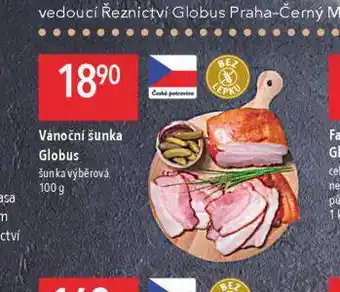 Globus Vánoční šunka nabídka