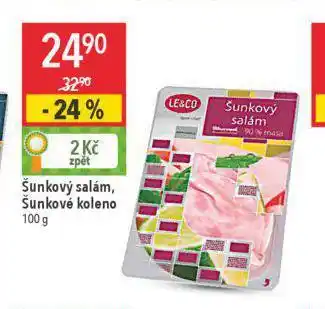 Globus Šunkový salám nabídka