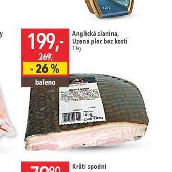 Globus Anglická slanina nabídka