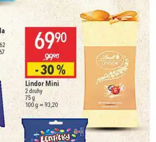 Globus Lindor mini nabídka