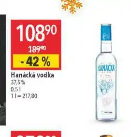 Globus Hanácká vodka nabídka