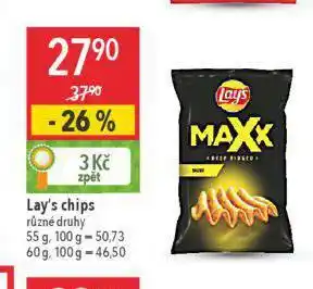 Globus Lay's chipsy nabídka
