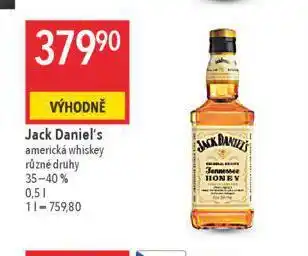 Globus Jack daniel's nabídka