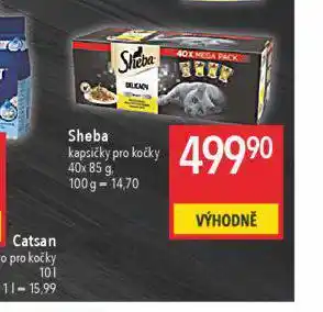 Globus Sheba kapsičky pro kočky nabídka