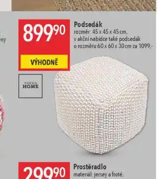 Globus Podsedák nabídka