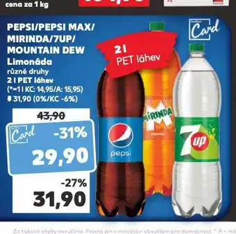 Kaufland Mirinda nabídka