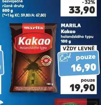 Kaufland Marila kakao nabídka