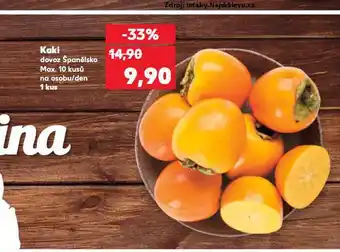 Kaufland Kaki nabídka