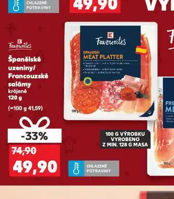 Kaufland Francouzské salámy nabídka