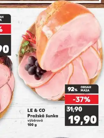 Kaufland Pražská šunka nabídka