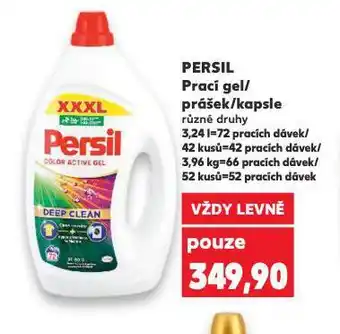Kaufland Persil prací prostředek nabídka