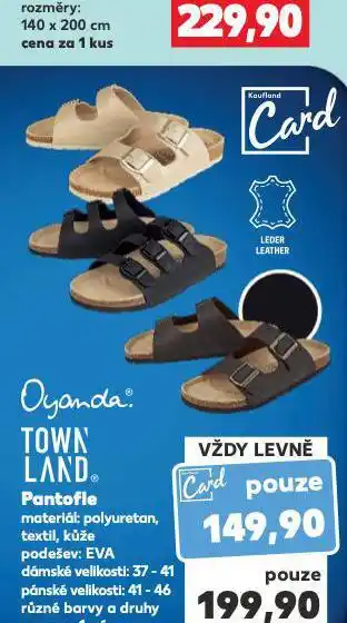Kaufland Pantofle nabídka