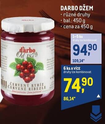 Makro DARBO DŽEM nabídka