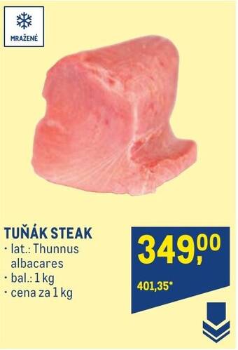 Makro TUŇÁK STEAK nabídka