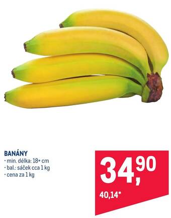 Makro BANÁNY nabídka