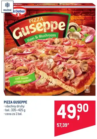 Makro PIZZA GUSEPPE nabídka
