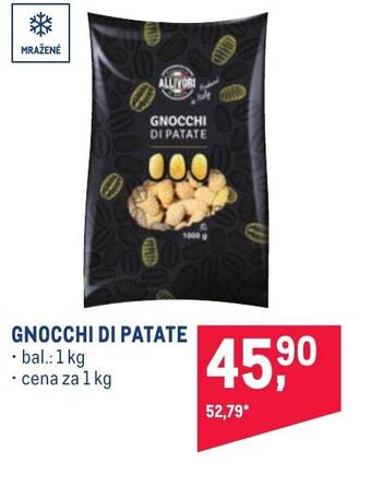 Makro GNOCCHI DI PATATE nabídka