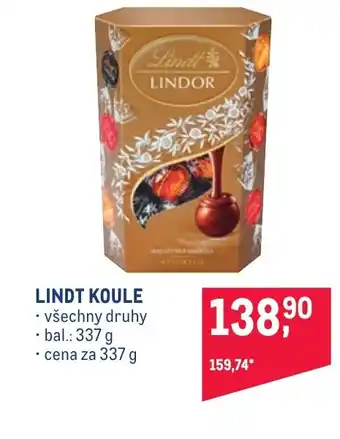 Makro LINDT KOULE nabídka