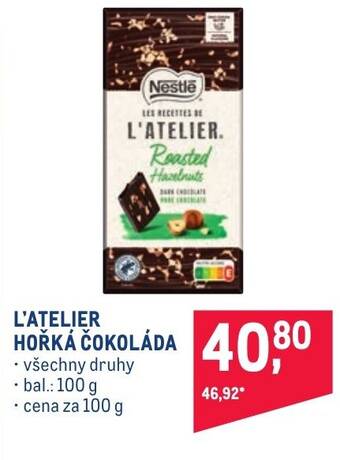 Makro L'ATELIER HORKA COKOLADA nabídka