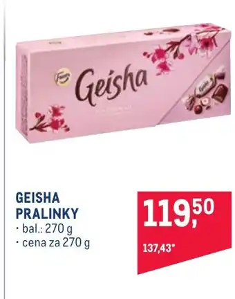 Makro GEISHA PRALINKY nabídka