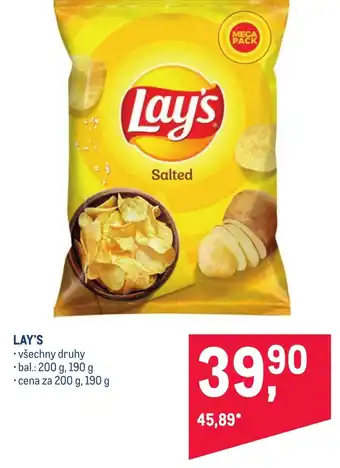 Makro LAY'S nabídka