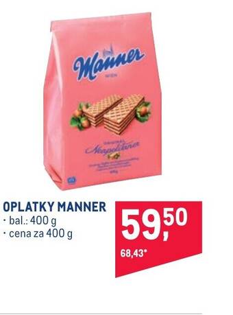 Makro OPLATKY MANNER nabídka