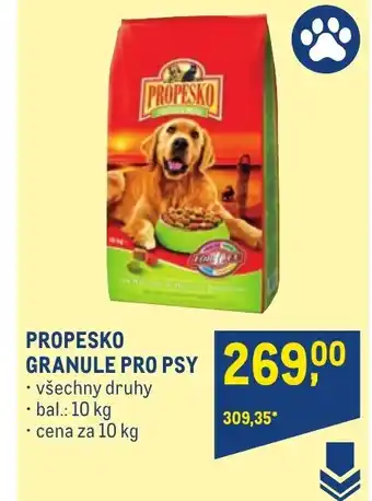 Makro PROPESKO GRANULE PRO PSY nabídka