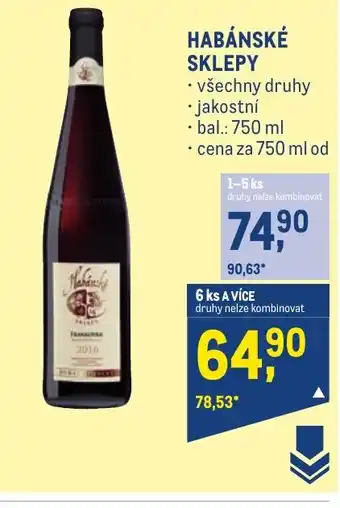 Makro HABÁNSKÉ SKLEPY nabídka