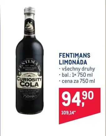 Makro FENTIMANS LIMONÁDA nabídka