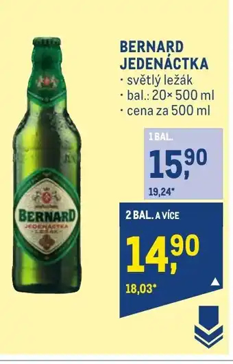 Makro BERNARD JEDENÁCTKA nabídka