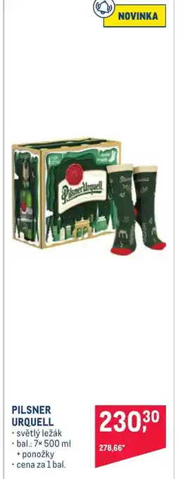 Makro PILSNER URQUELL nabídka