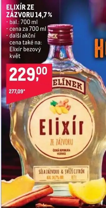 Makro ELIXÍR ZE ZÁZVORU 14,7% nabídka