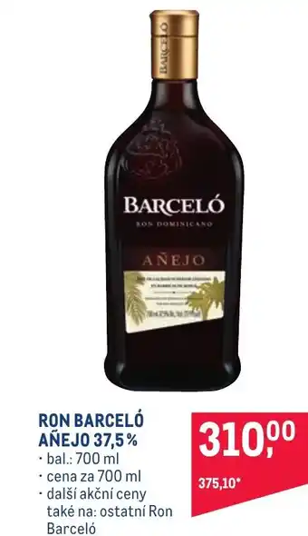 Makro RON BARCELÓ AÑEJO 37,5% nabídka