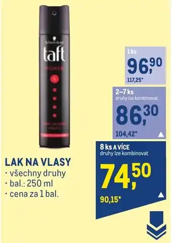 Makro LAK NA VLASY nabídka