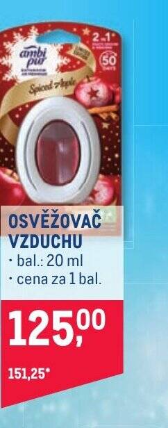 Makro OSVĚŽOVAČ VZDUCHU nabídka