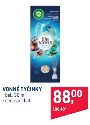 Makro VONNÉ TYČINKY nabídka